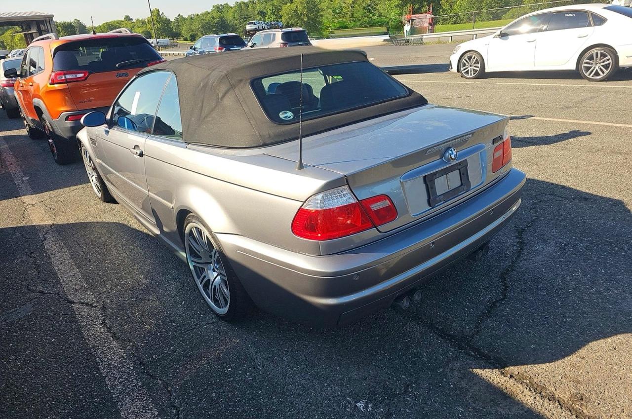 2006 Bmw M3 Silver vin: WBSBR93426PK11016