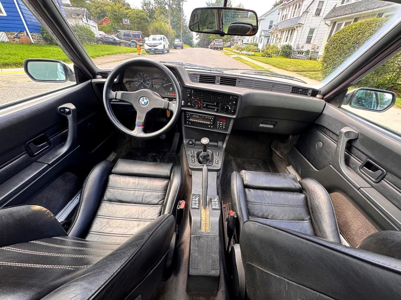 1986 Bmw 635csi White vin: WBAEE310901052905