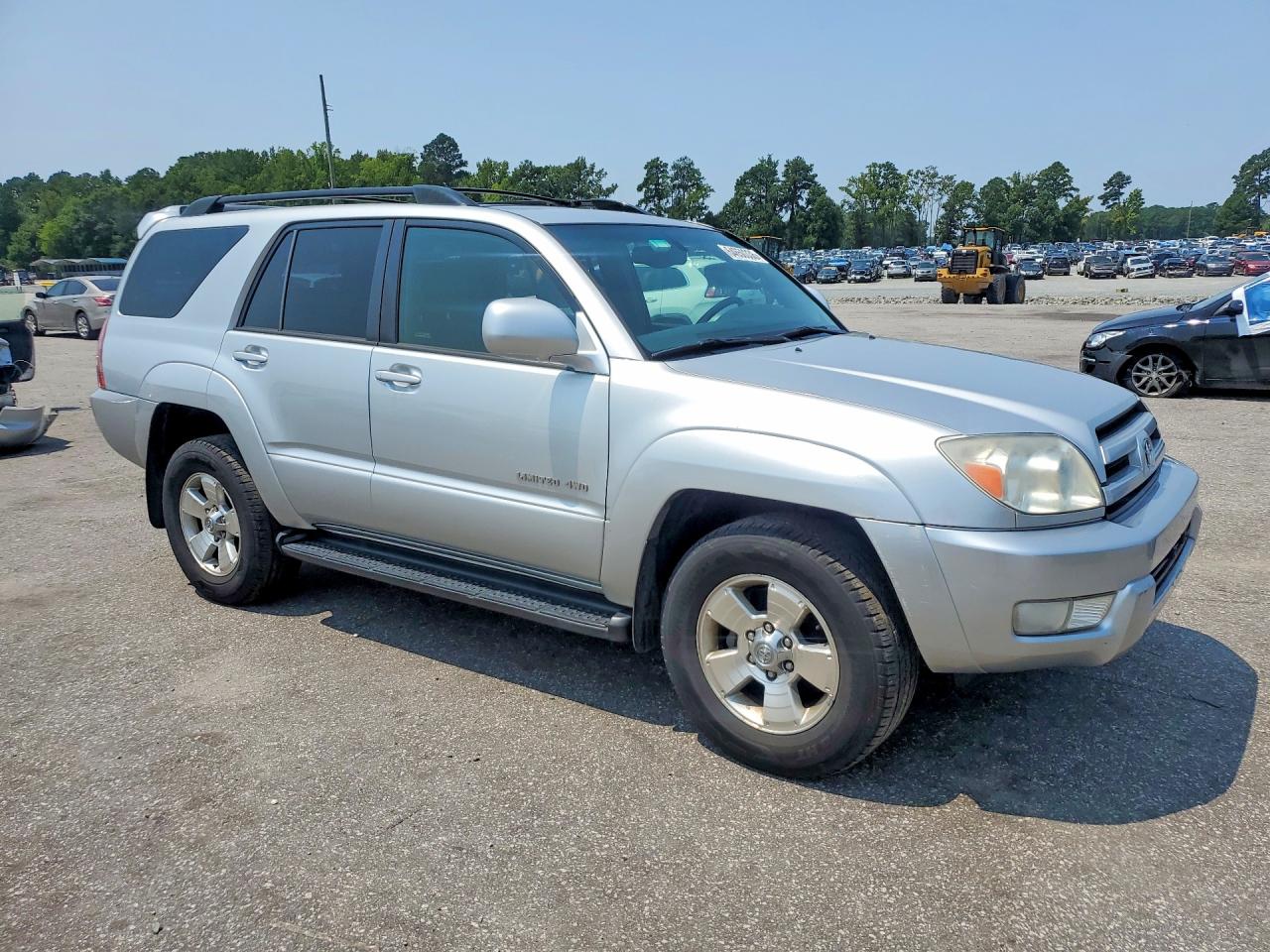 2005 Toyota 4runner Limited Silver vin: JTEBU17R658038246
