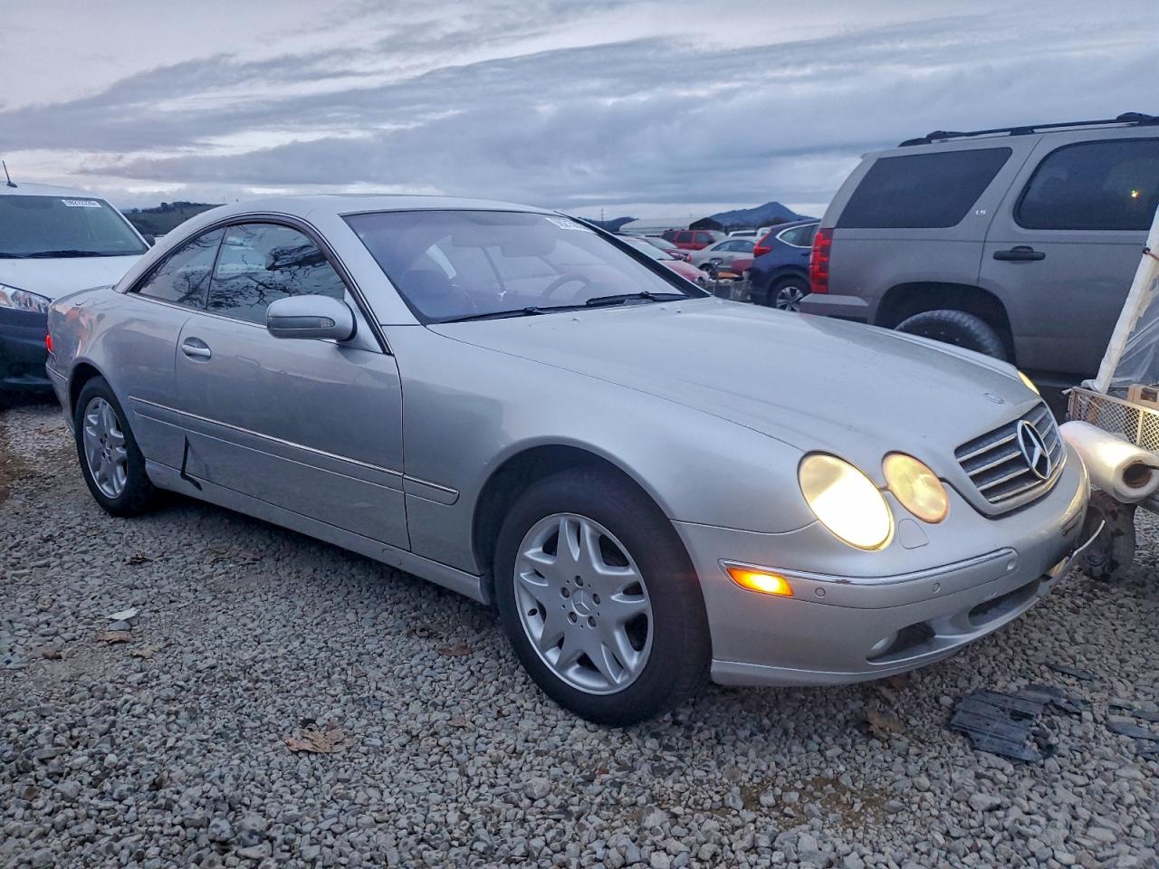 2000 Mercedes-benz Cl 500 Silver vin: WDBPJ75J2YA001760