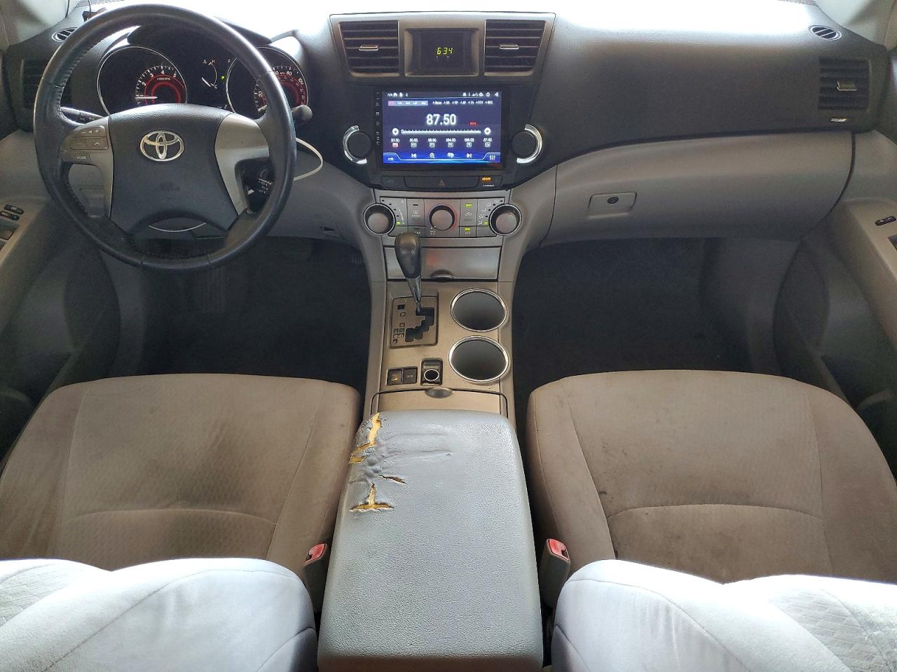 2009 Toyota Highlander Base Burgundy vin: JTEES41A292117980