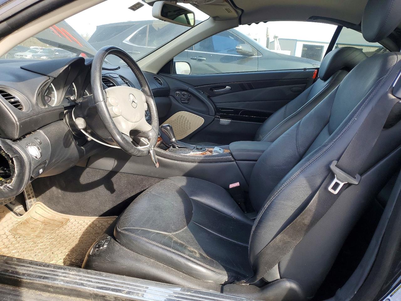 2007 Mercedes-benz Sl 550 Gray vin: WDBSK71F47F124454