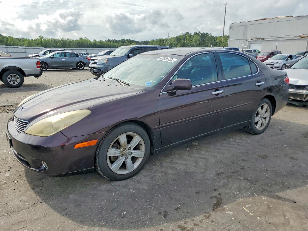 2005 Lexus Es 330 Purple vin: JTHBA30G155105403