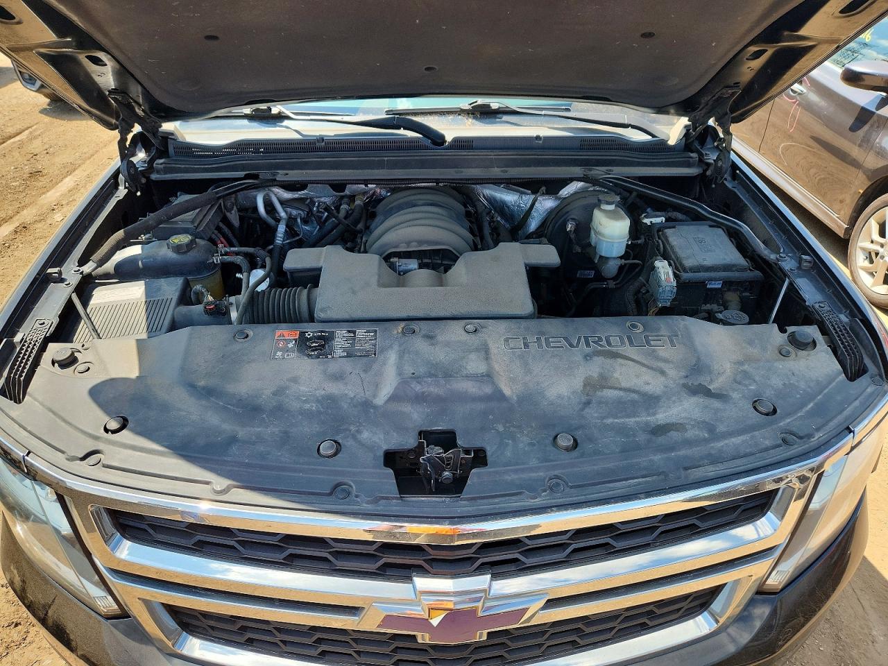 2015 Chevrolet Suburban K1500 Lt Black vin: 1GNSKJKC3FR192302