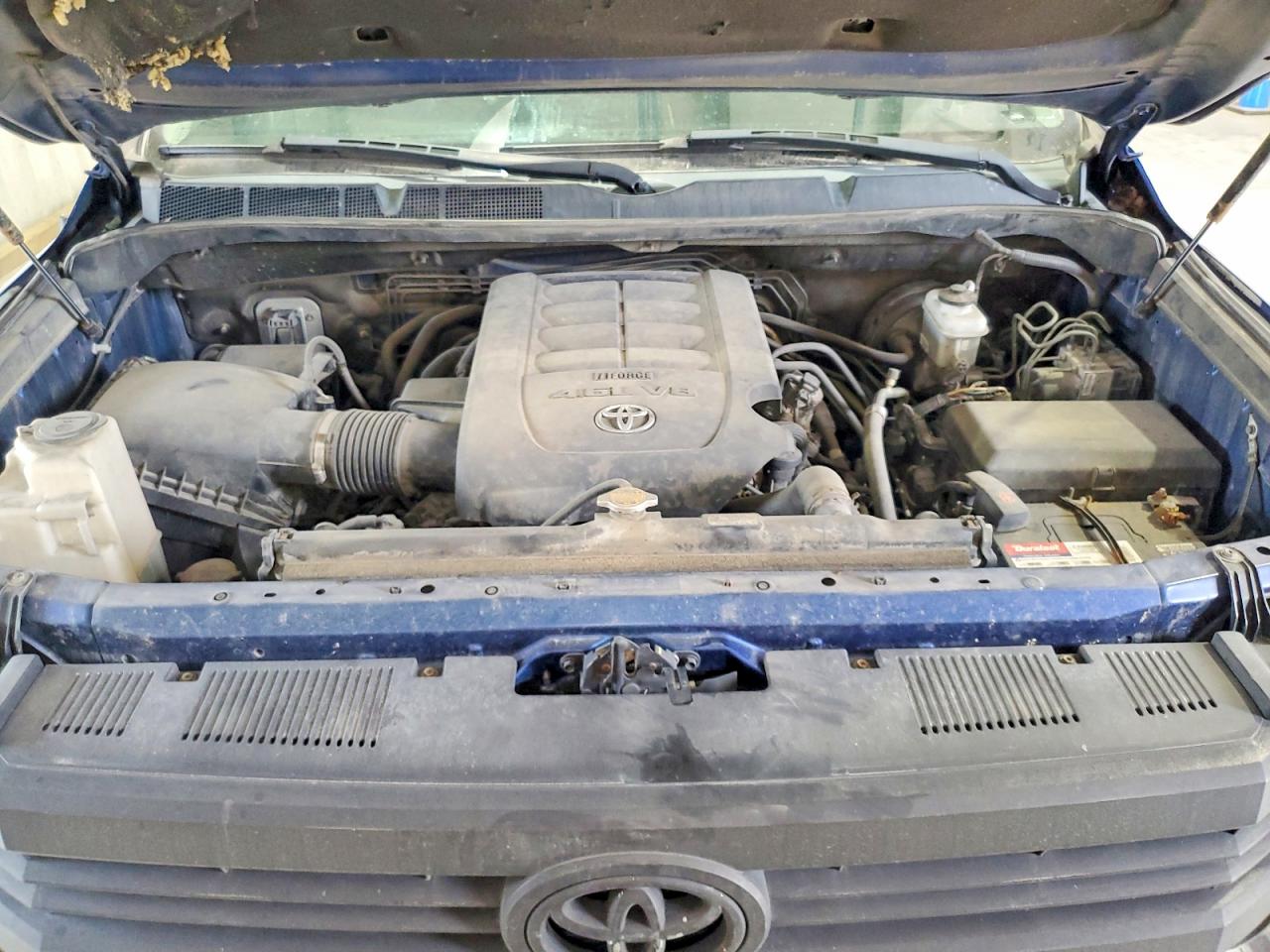 2014 Toyota Tundra Crewmax Sr5 Blue vin: 5TFEM5F15EX068798