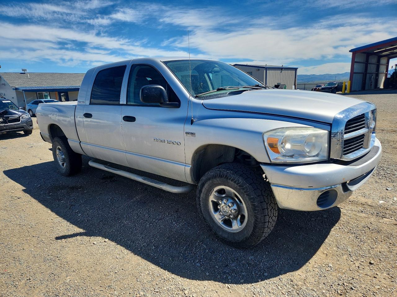 2007 Dodge Ram 1500 Серебряный vin: 3D7KS19D57G724910