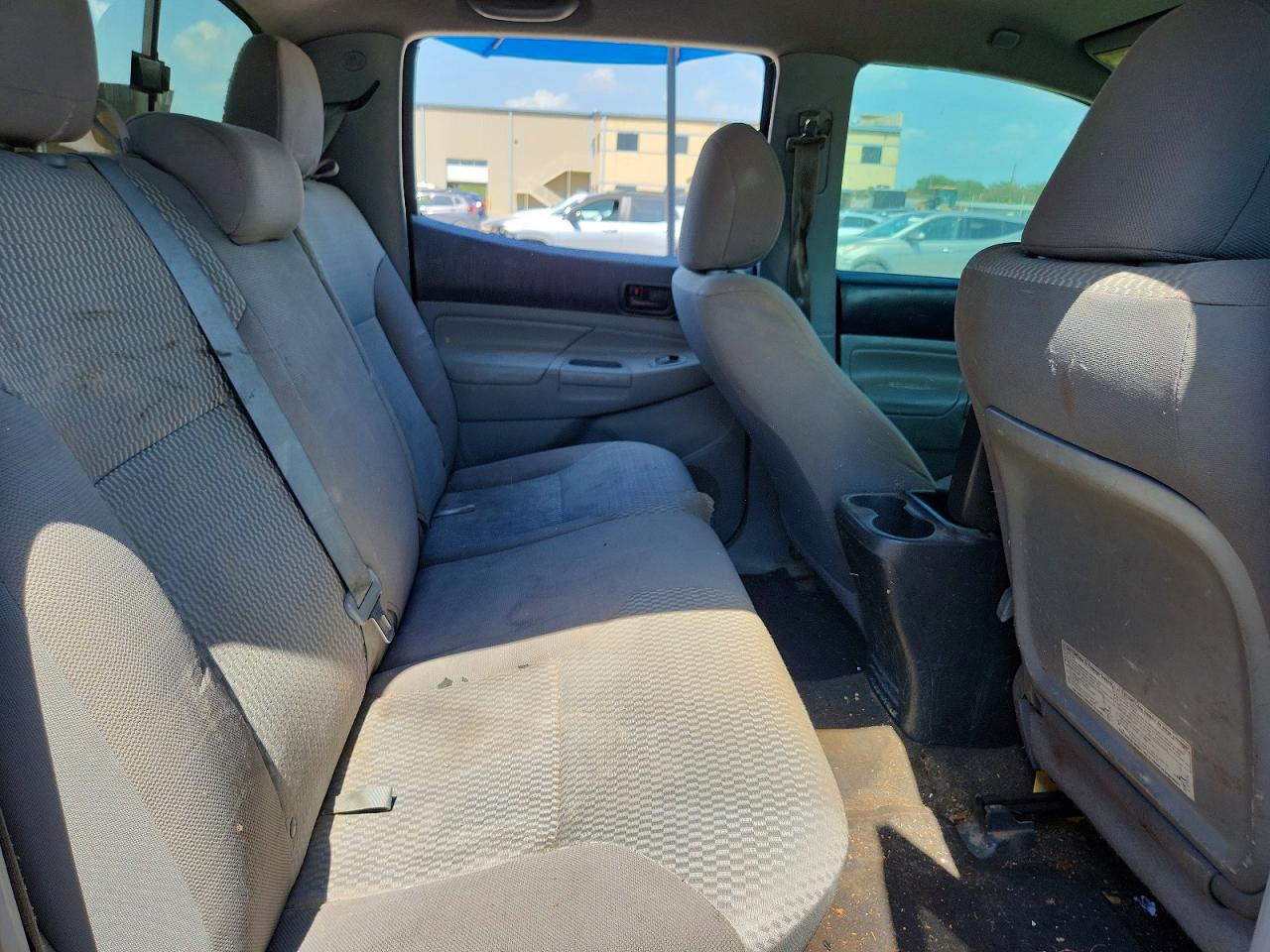 2015 Toyota Tacoma Double Cab Prerunner Silver vin: 5TFJU4GN5FX065444