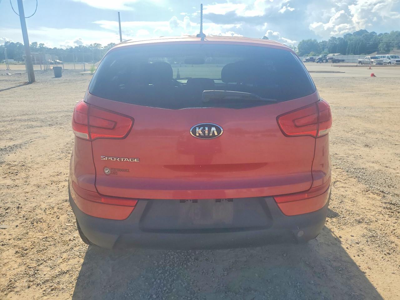 2015 Kia Sportage Lx Красный vin: KNDPB3AC8F7683374