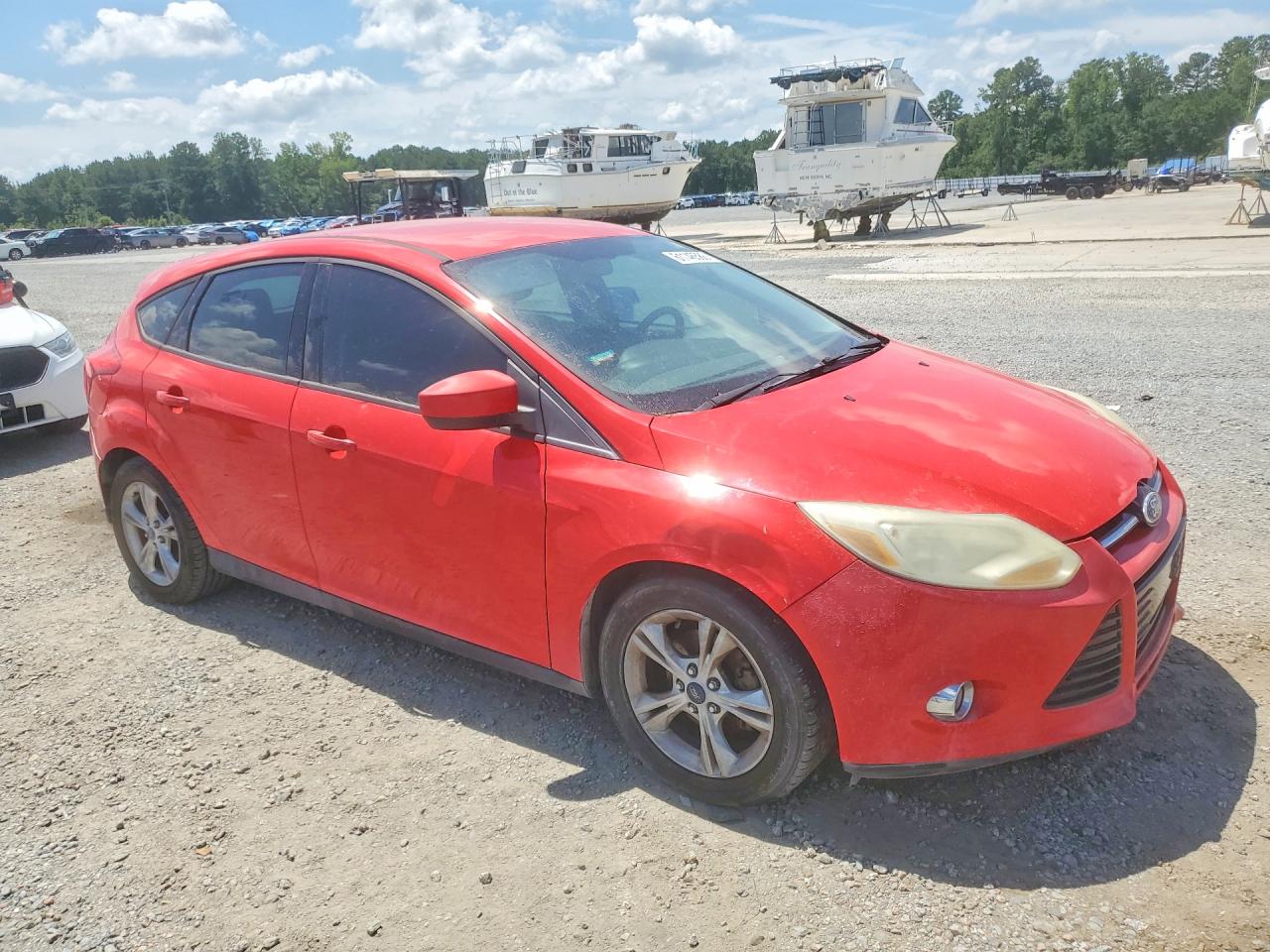 2012 Ford Focus Se Red vin: 1FAHP3K28CL327513