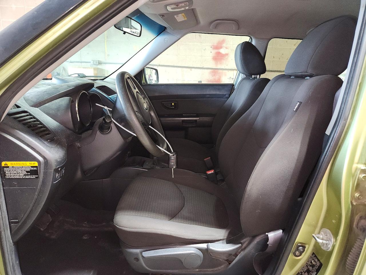 2013 Kia Soul Base Green vin: KNDJT2A59D7525265