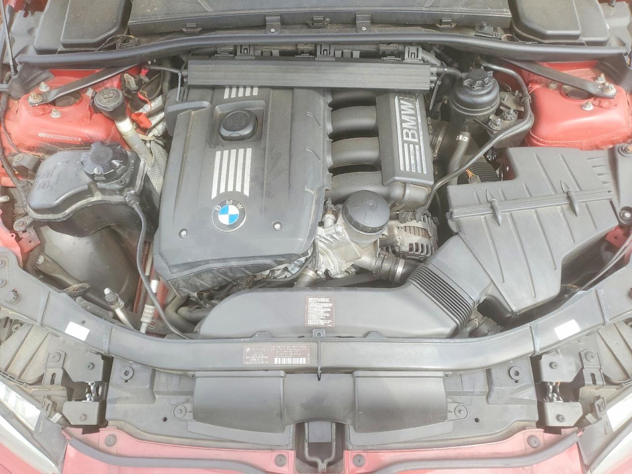 2012 Bmw 328 I Red vin: WBADW3C52CE822781