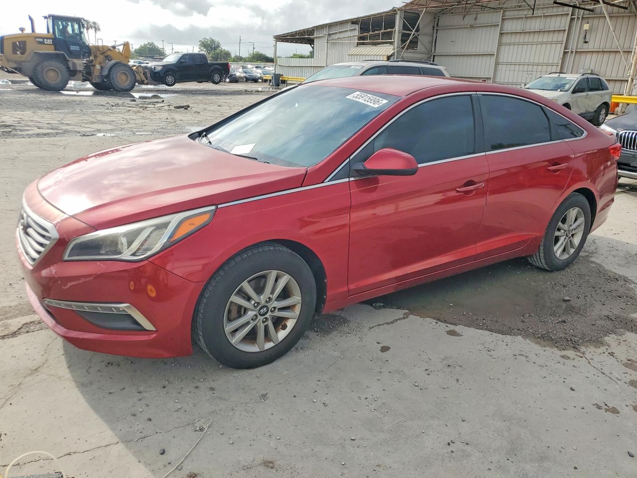 2015 Hyundai Sonata Se Maroon vin: 5NPE24AF9FH163400
