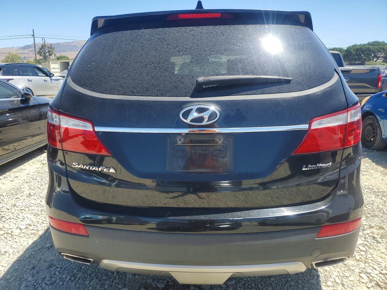 2015 Hyundai Santa Fe Limited Black vin: KM8SN4HFXFU113445