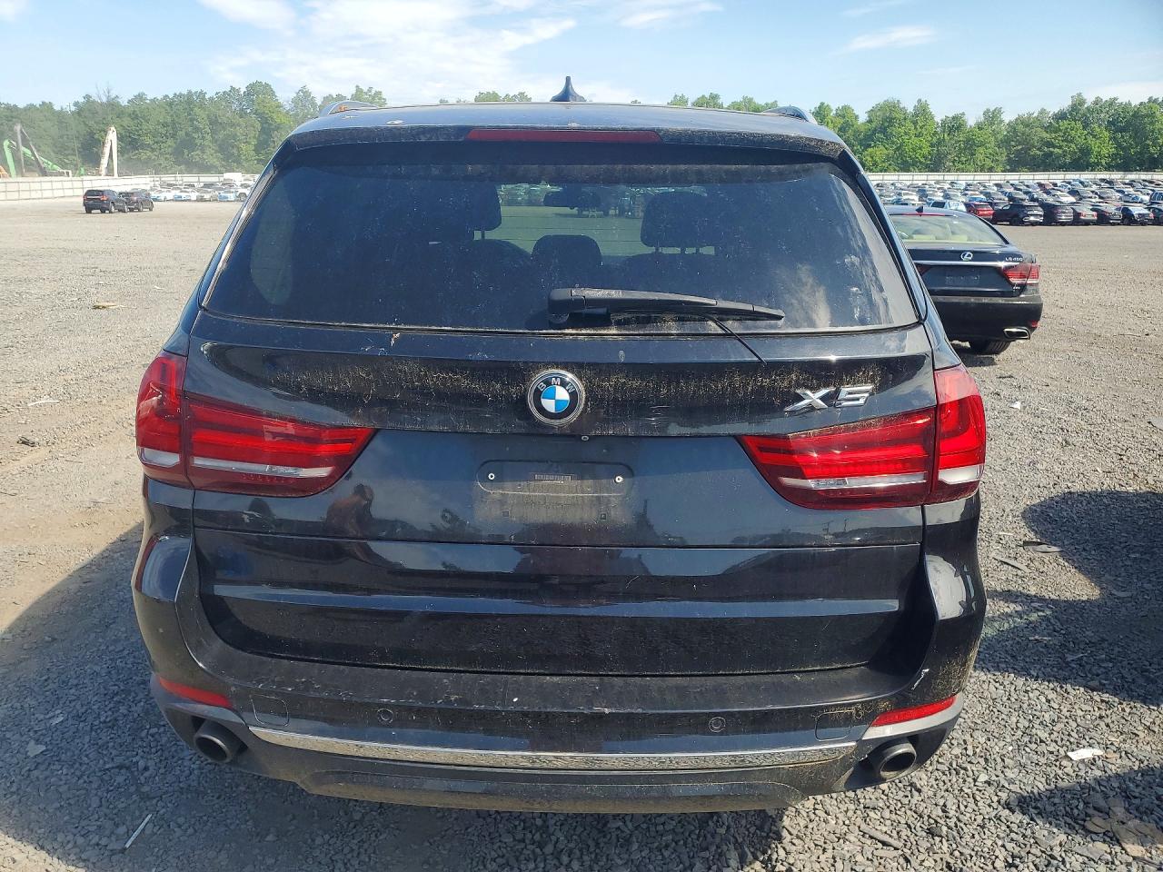 2015 Bmw X5 Xdrive35i Black vin: 5UXKR0C57F0K68735