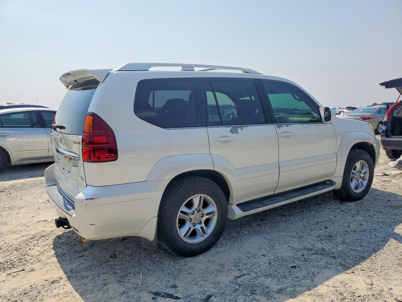 2007 Lexus Gx 470 White vin: JTJBT20X270135089
