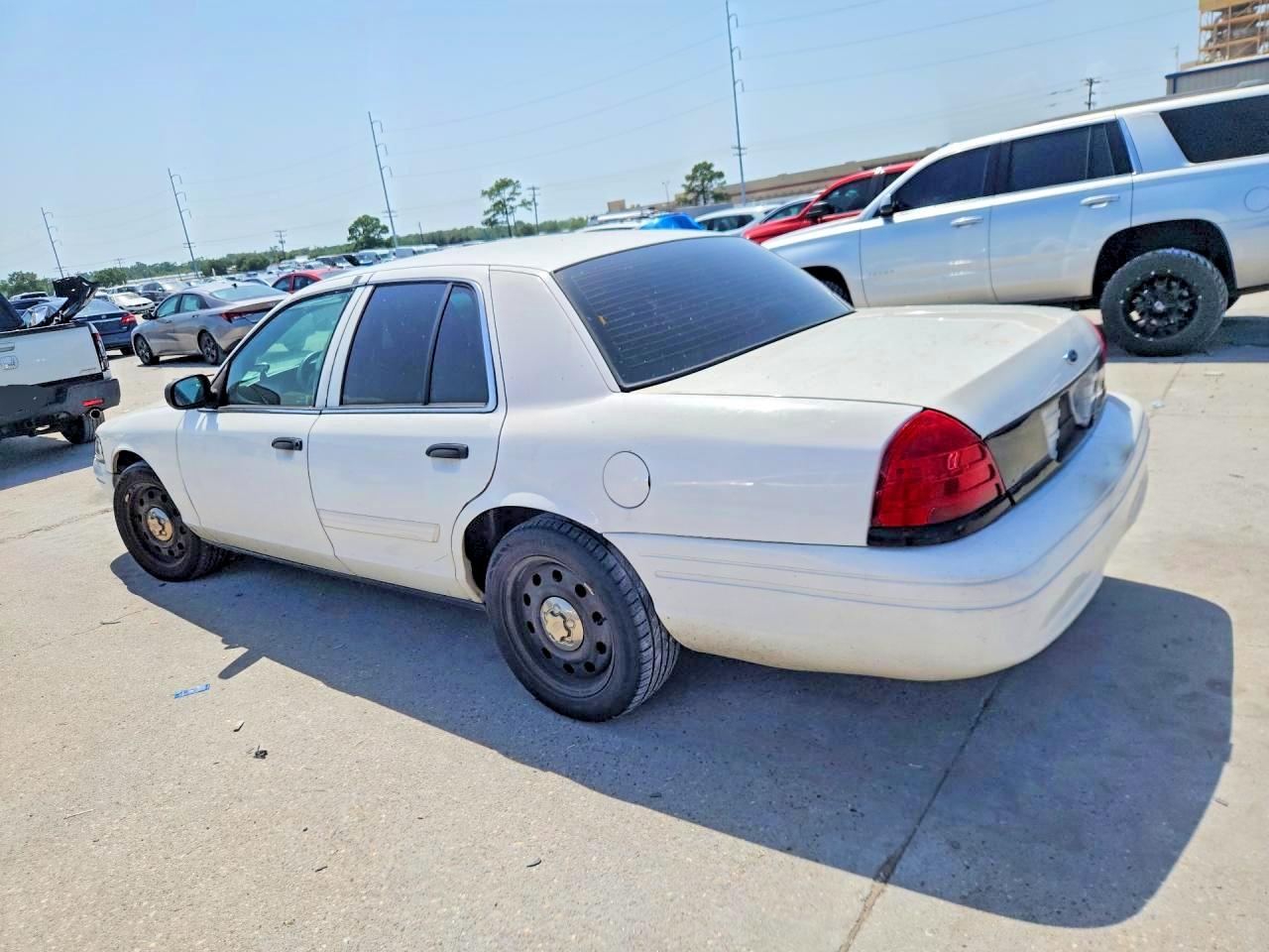 2011 Ford Crown Victoria Police Interceptor White vin: 2FABP7BV5BX128962