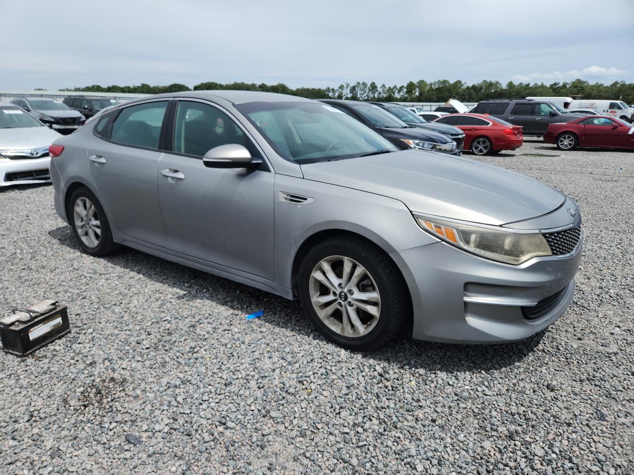 2016 Kia Optima Ex Gray vin: 5XXGU4L37GG106230