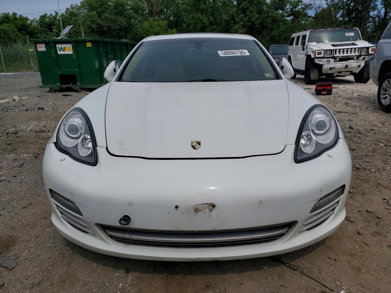 2013 Porsche Panamera 2 Белый vin: WP0AA2A78DL016816