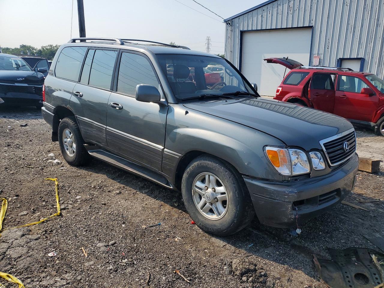 2000 Lexus Lx 470 Gray vin: JT6HT00W2Y0095808