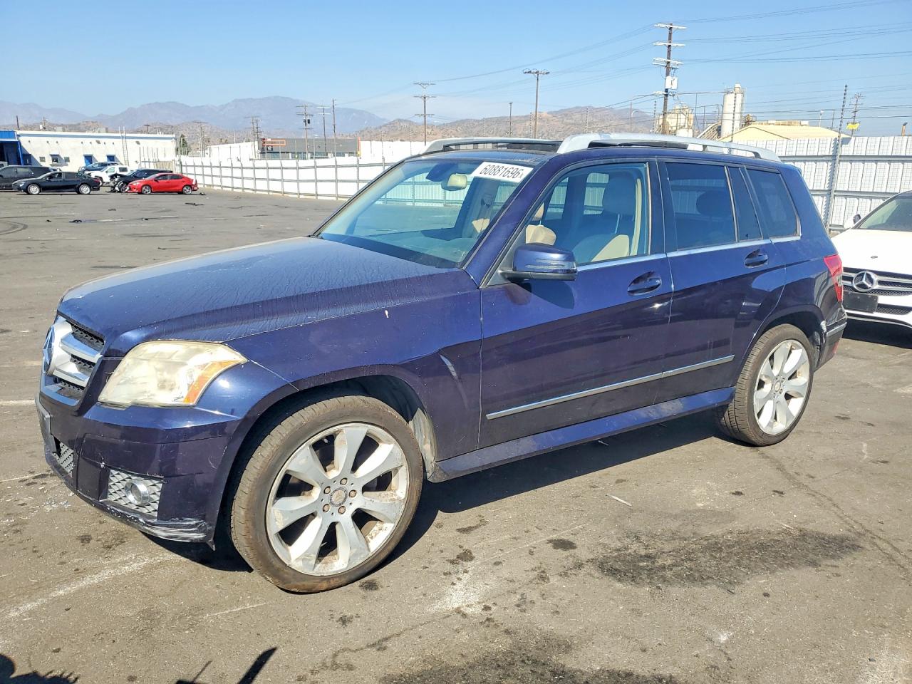 2010 Mercedes-benz Glk 350 Черный vin: WDCGG5GB6AF351566