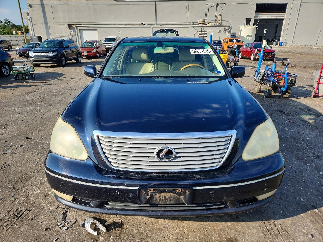2005 Lexus Ls 430 Blue vin: JTHBN36FX55012916