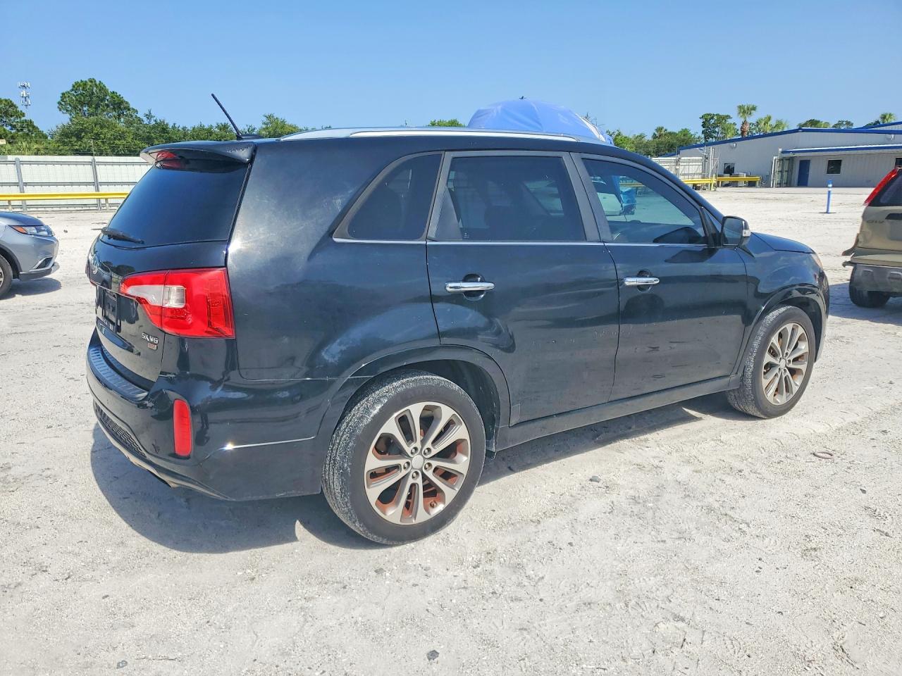 2014 Kia Sorento Sx Black vin: 5XYKW4A73EG517966