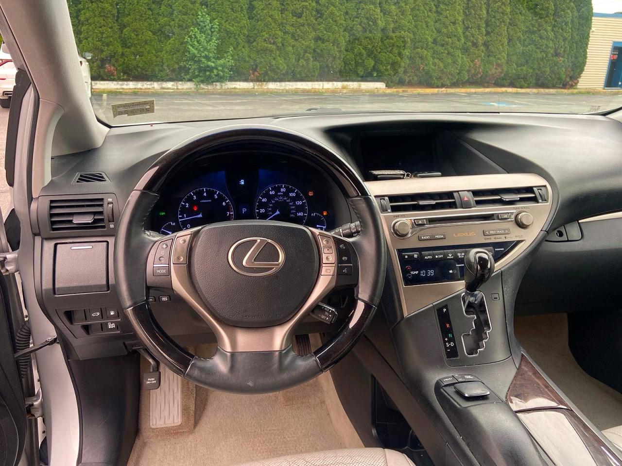 2013 Lexus Rx 350 Base Silver vin: 2T2BK1BAXDC185986