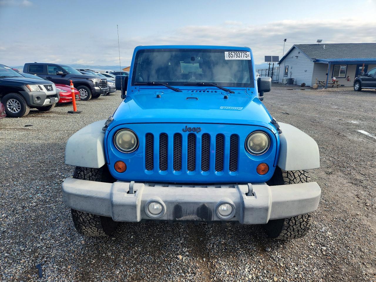 2011 Jeep Wrangler Sport Blue vin: 1J4AA2D13BL548926