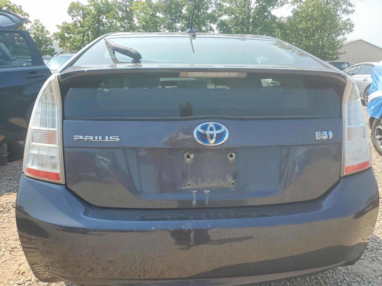 2011 Toyota Prius Gray vin: JTDKN3DU2B5356142