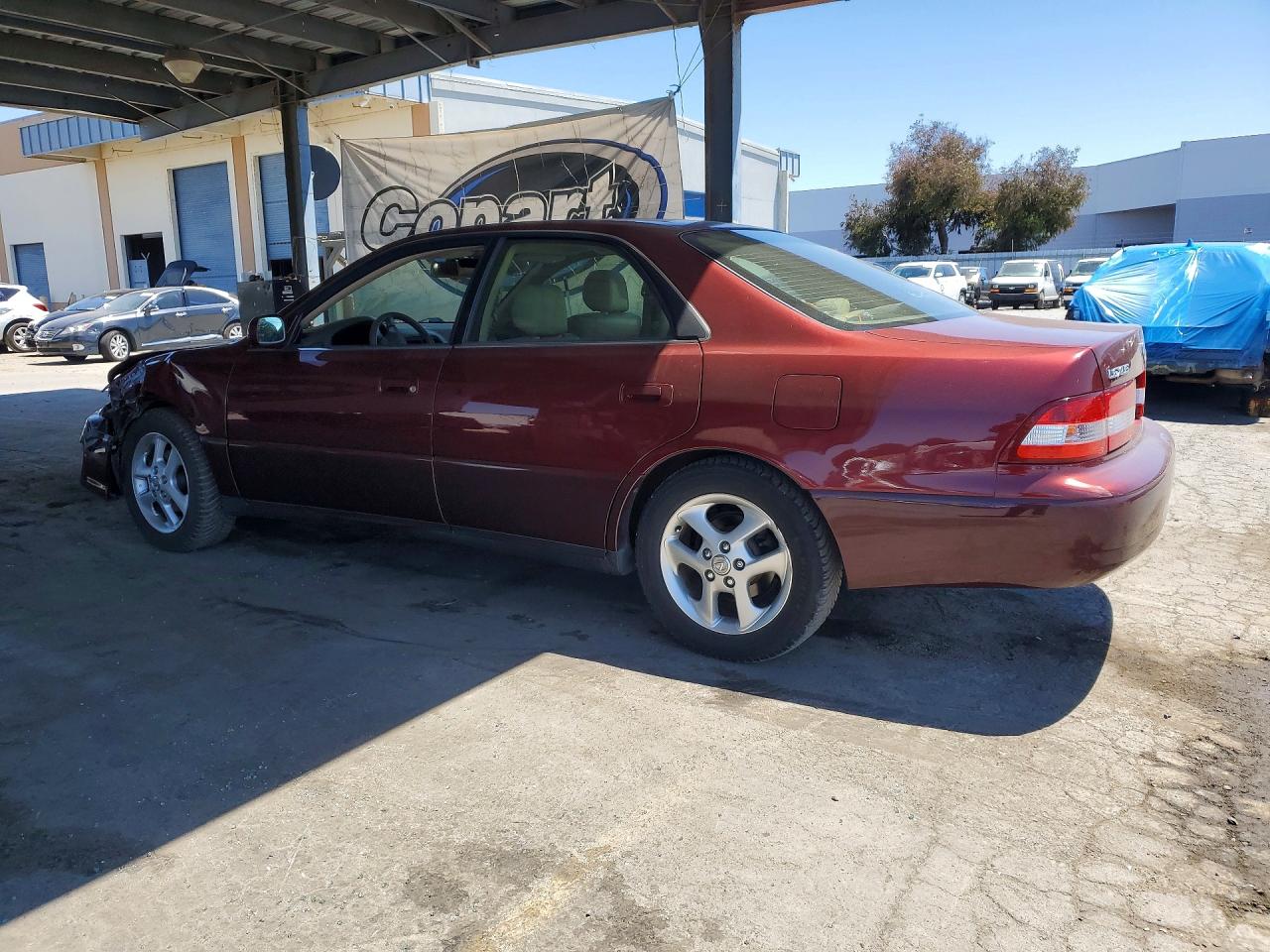 2001 Lexus Es 300 Burgundy vin: JT8BF28G410328560