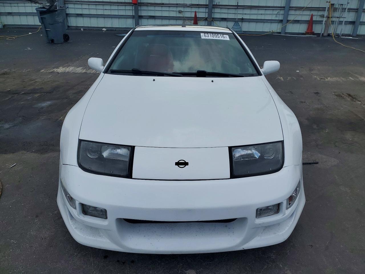 1991 Nissan 300zx Turbo White vin: JN1CZ24H6MX504468