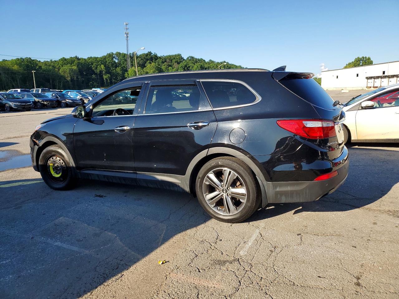 2015 Hyundai Santa Fe Gls Black vin: KM8SR4HF8FU105428