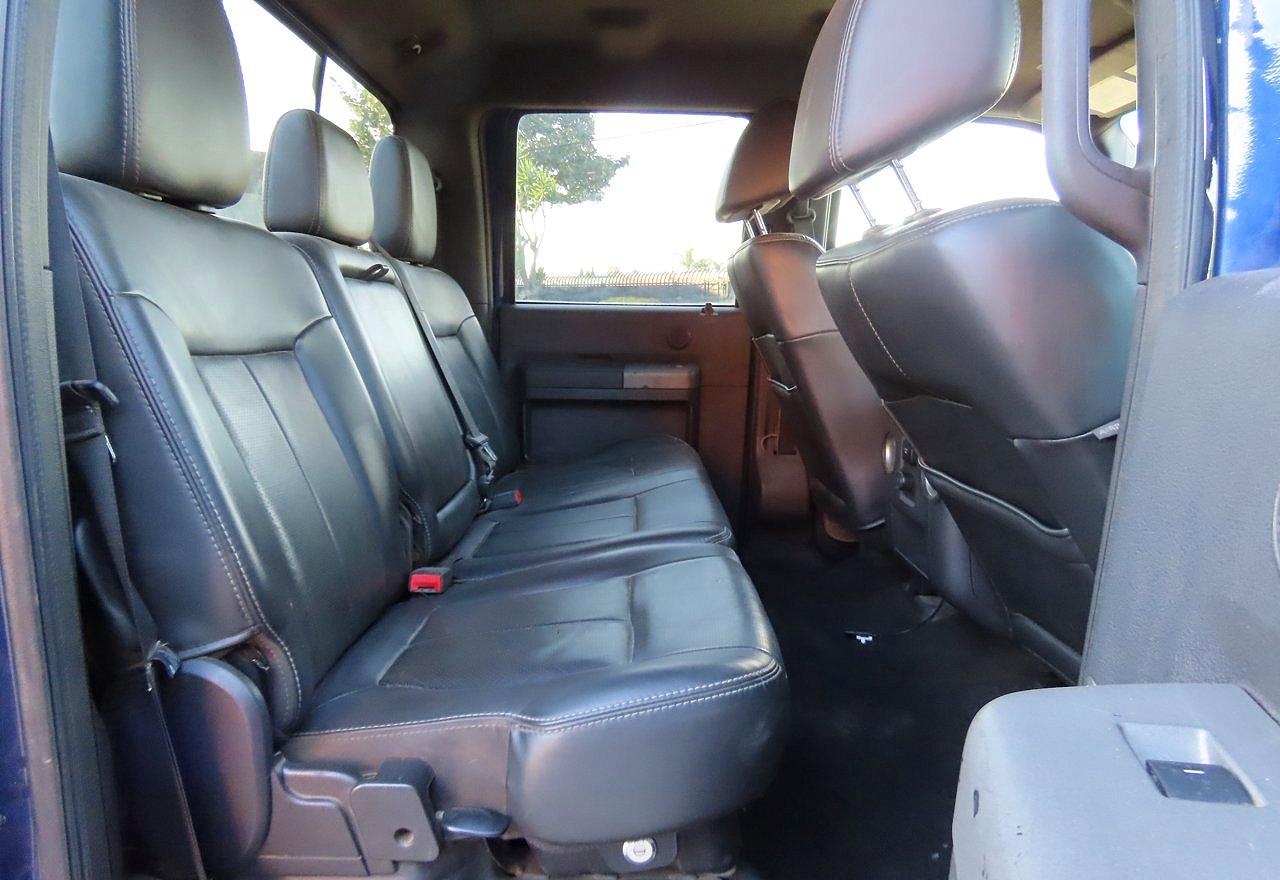 2011 Ford F250 Super Duty Blue vin: 1FT7W2BT4BEC86361