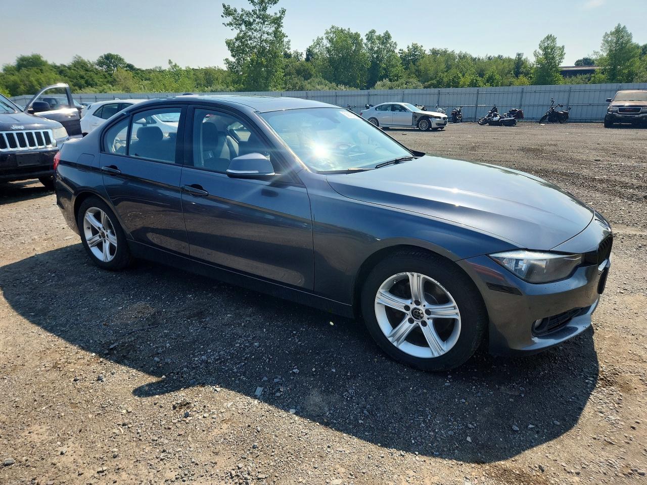 2015 Bmw 320 I Xdrive Gray vin: WBA3C3C59FK202035