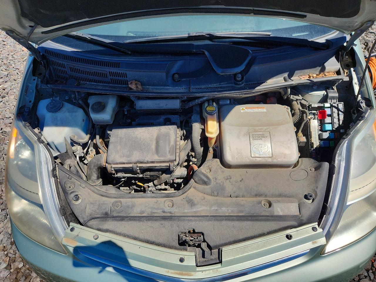 2008 Toyota Prius Base Green vin: JTDKB20U783352228