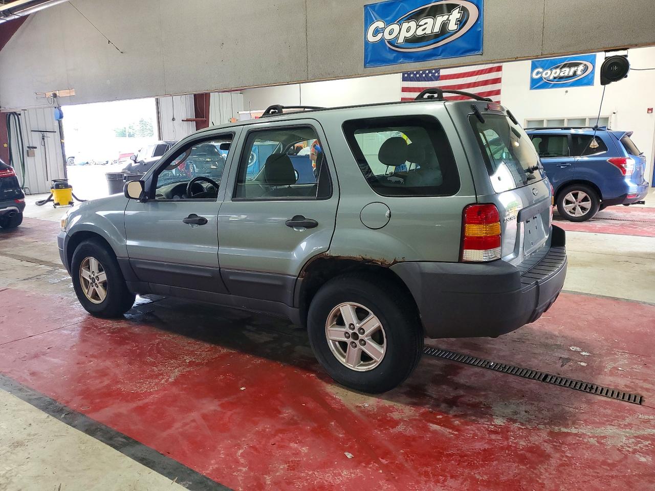 2005 Ford Escape Xls Green vin: 1FMYU92Z75KB52467