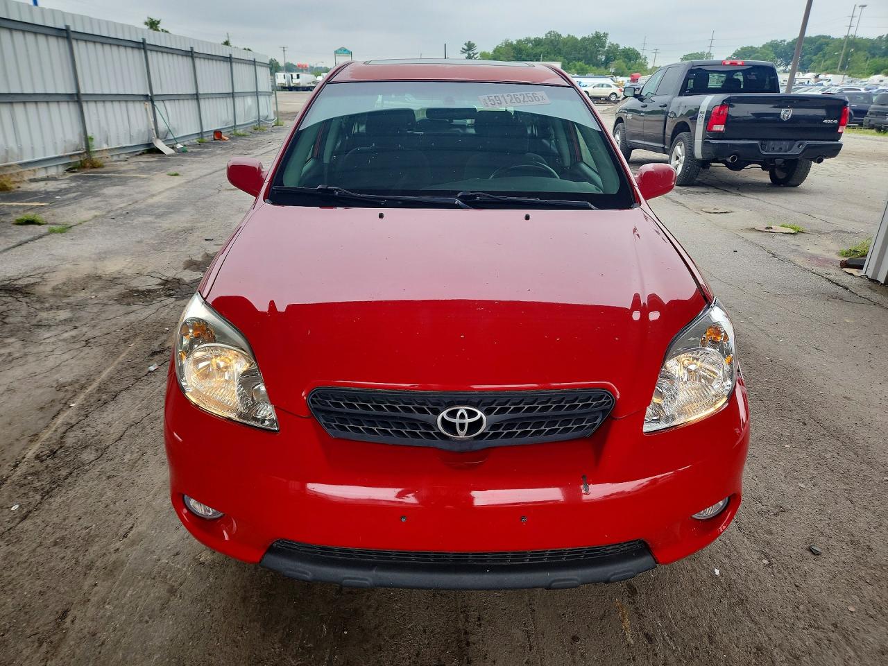 2007 Toyota Corolla Matrix Xr Red vin: 2T1KR32E67C652999