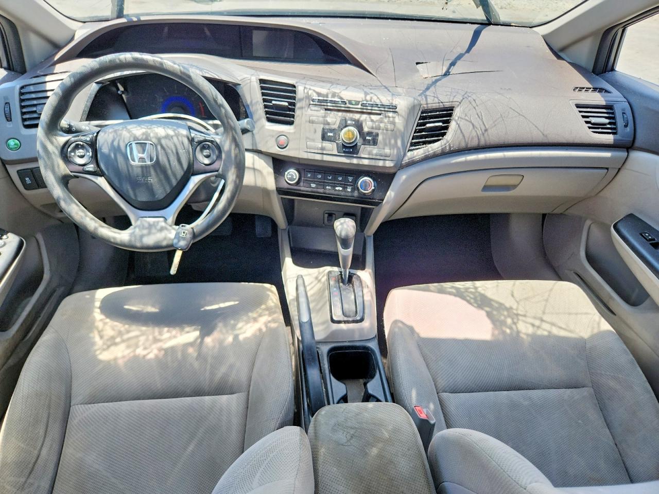 2012 Honda Civic Lx Серебряный vin: 19XFB2F5XCE314432
