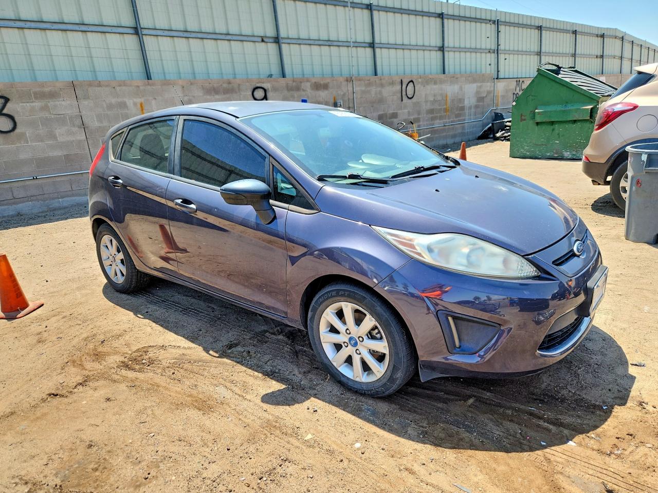 2012 Ford Fiesta Se Black vin: 3FADP4EJ2CM176688
