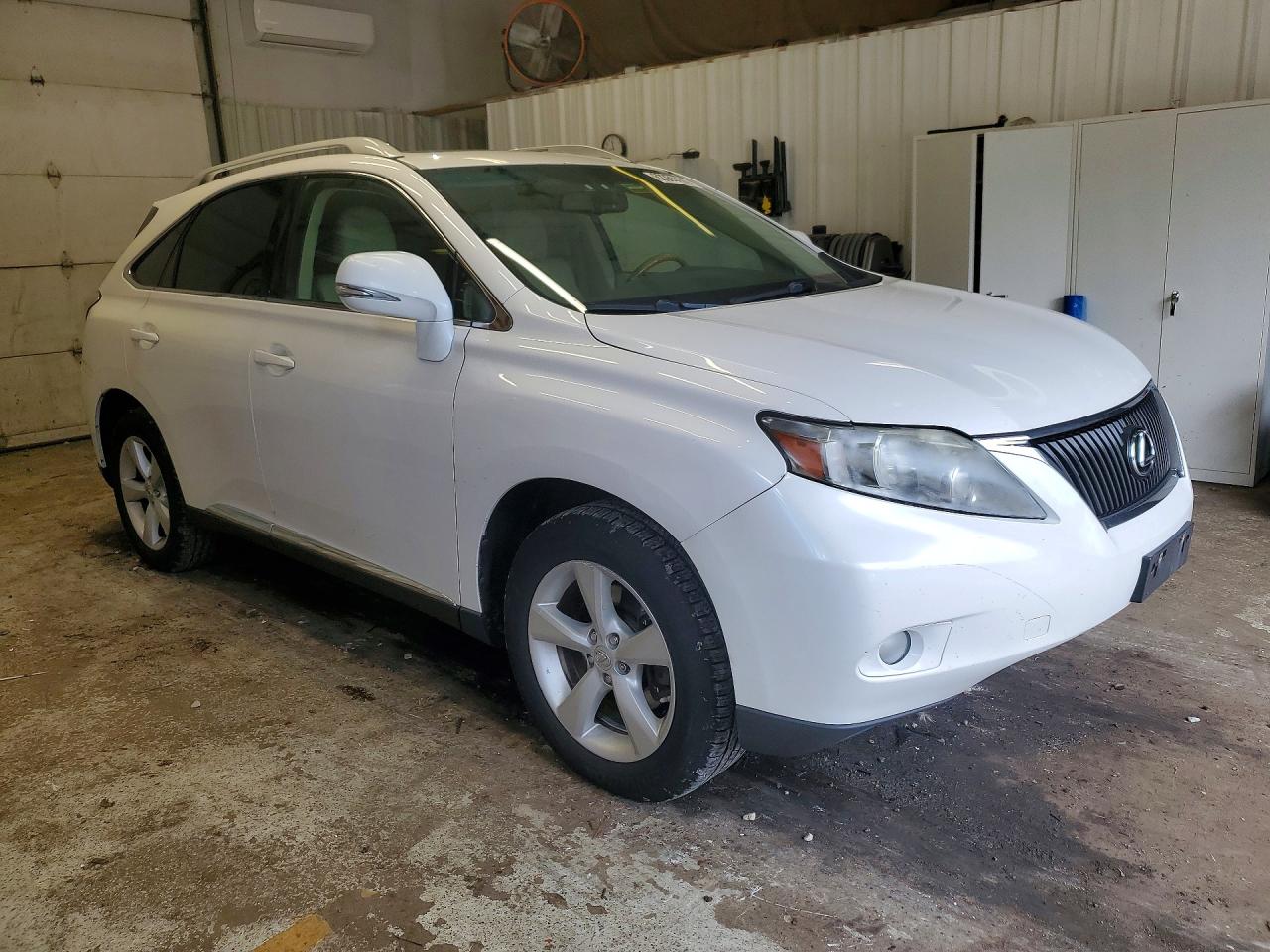 2012 Lexus Rx 350 White vin: 2T2BK1BA2CC125036