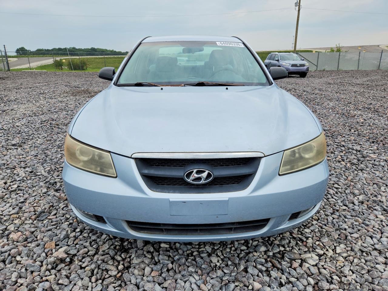 2007 Hyundai Sonata Se Blue vin: 5NPEU46F77H177784