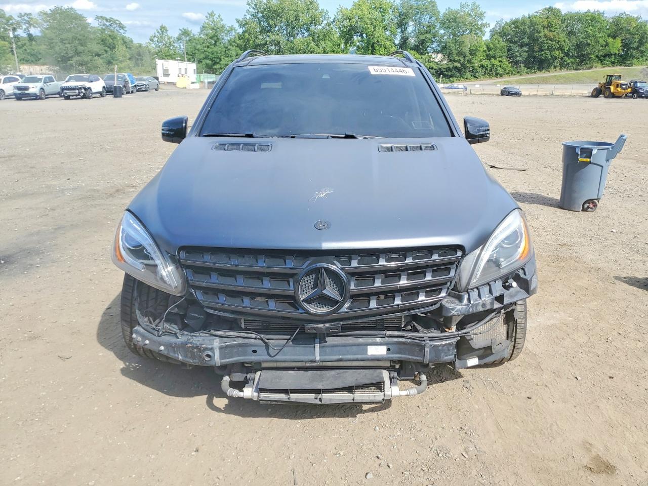 2015 Mercedes-benz Ml 63 Amg Charcoal vin: 4JGDA7EB5FA572696