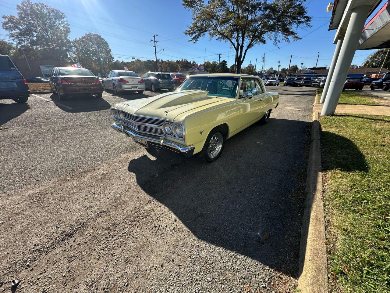1965 Chevrolet Malibu Cream vin: 135375Z111469