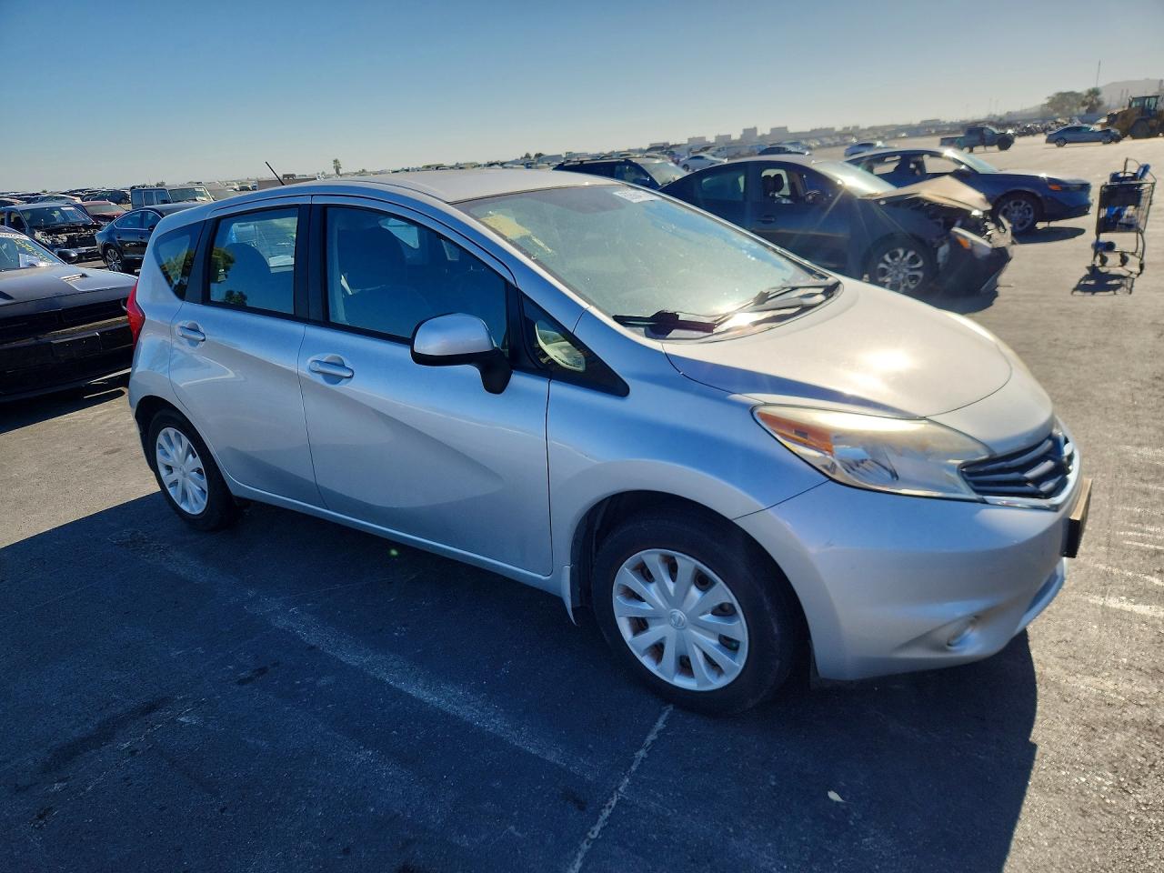 2014 Nissan Versa Note Sv Silver vin: 3N1CE2CP5EL386270