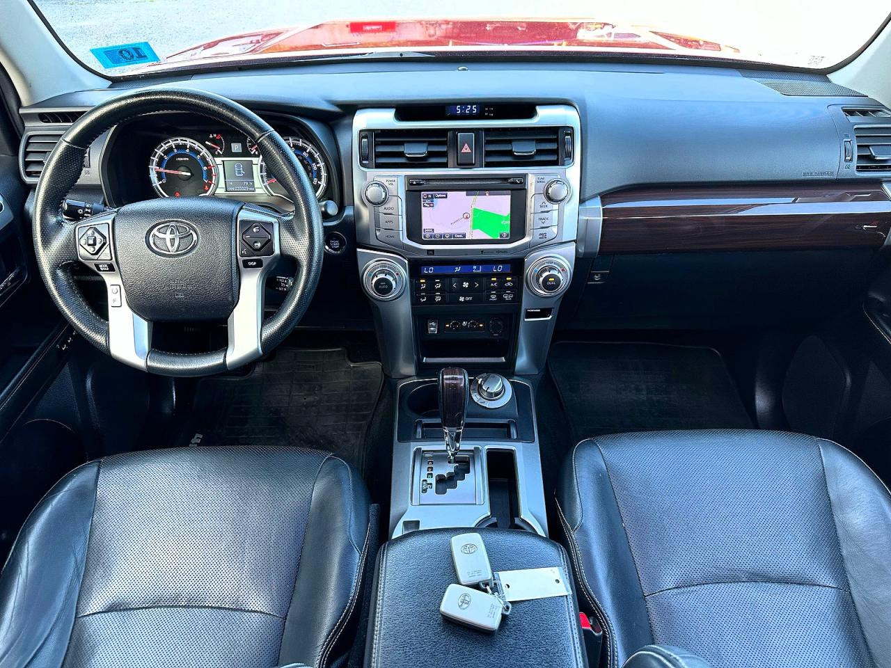 2014 Toyota 4runner Limited Red vin: JTEBU5JR8E5165291