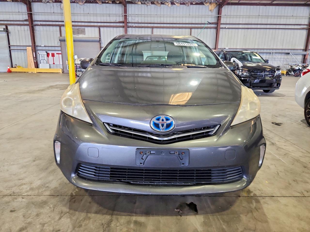 2013 Toyota Prius V Three Gray vin: JTDZN3EU9D3221395
