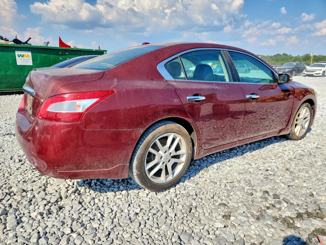 2010 Nissan Maxima 3.5 S Burgundy vin: 1N4AA5AP0AC819610