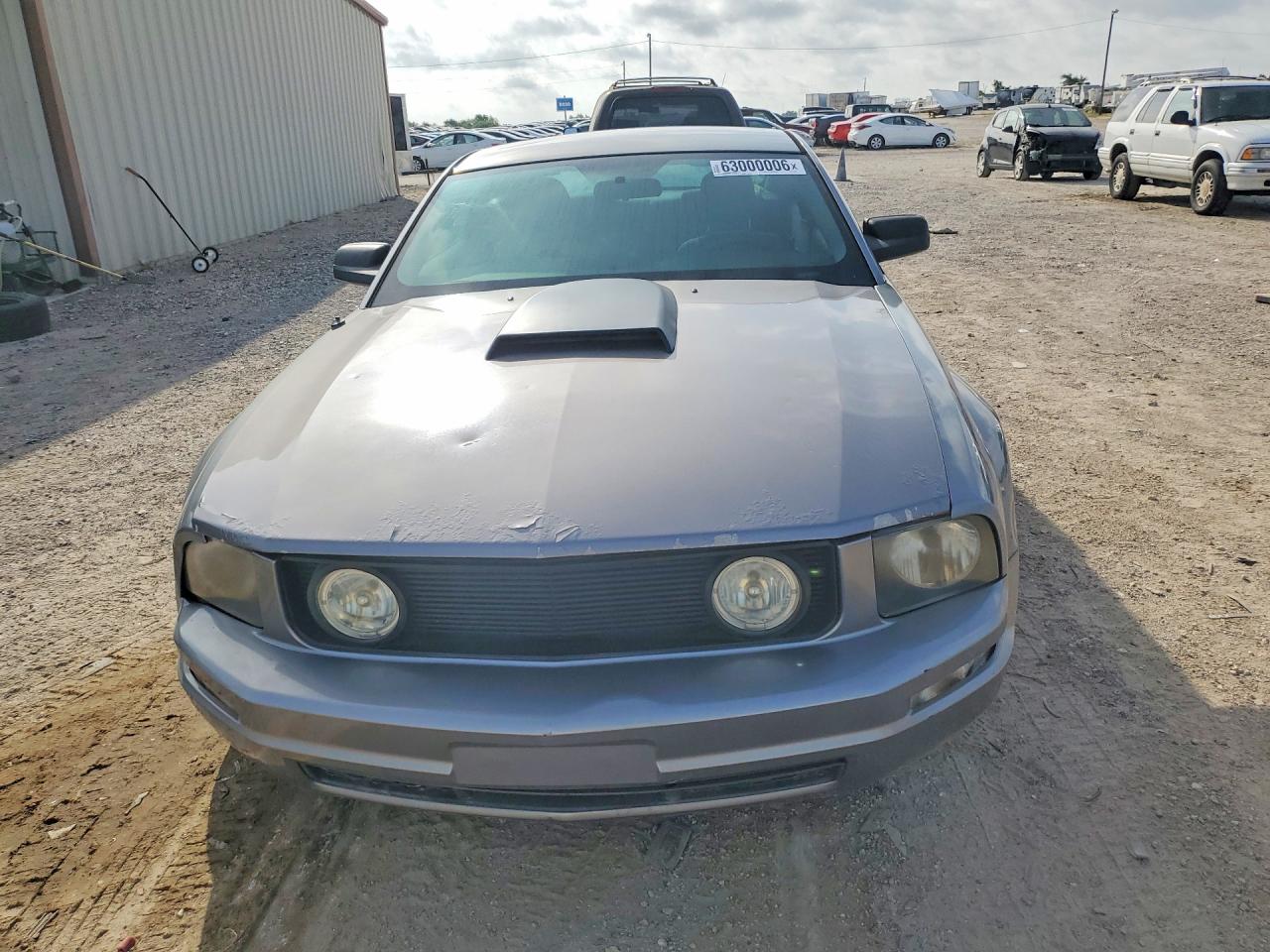2007 Ford Mustang Gray vin: 1ZVFT80N275305280