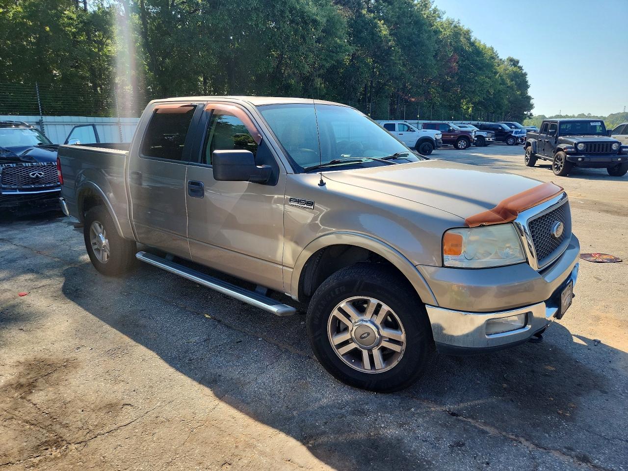 2005 Ford F150 Supercrew Золотой vin: 1FTPW145X5KD04716