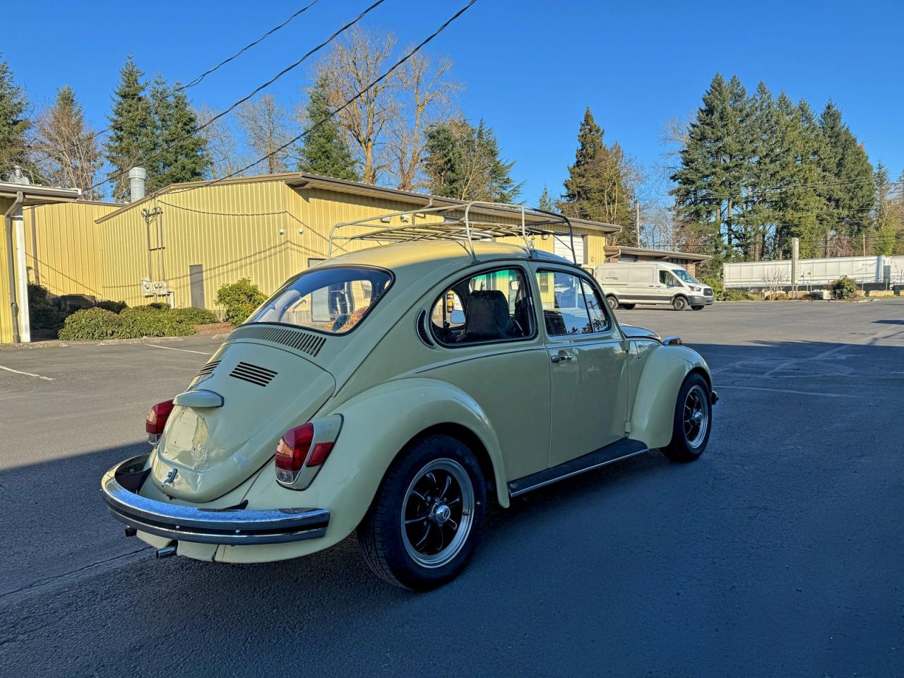 1971 Volkswagen Beetle Cream vin: 1113141332